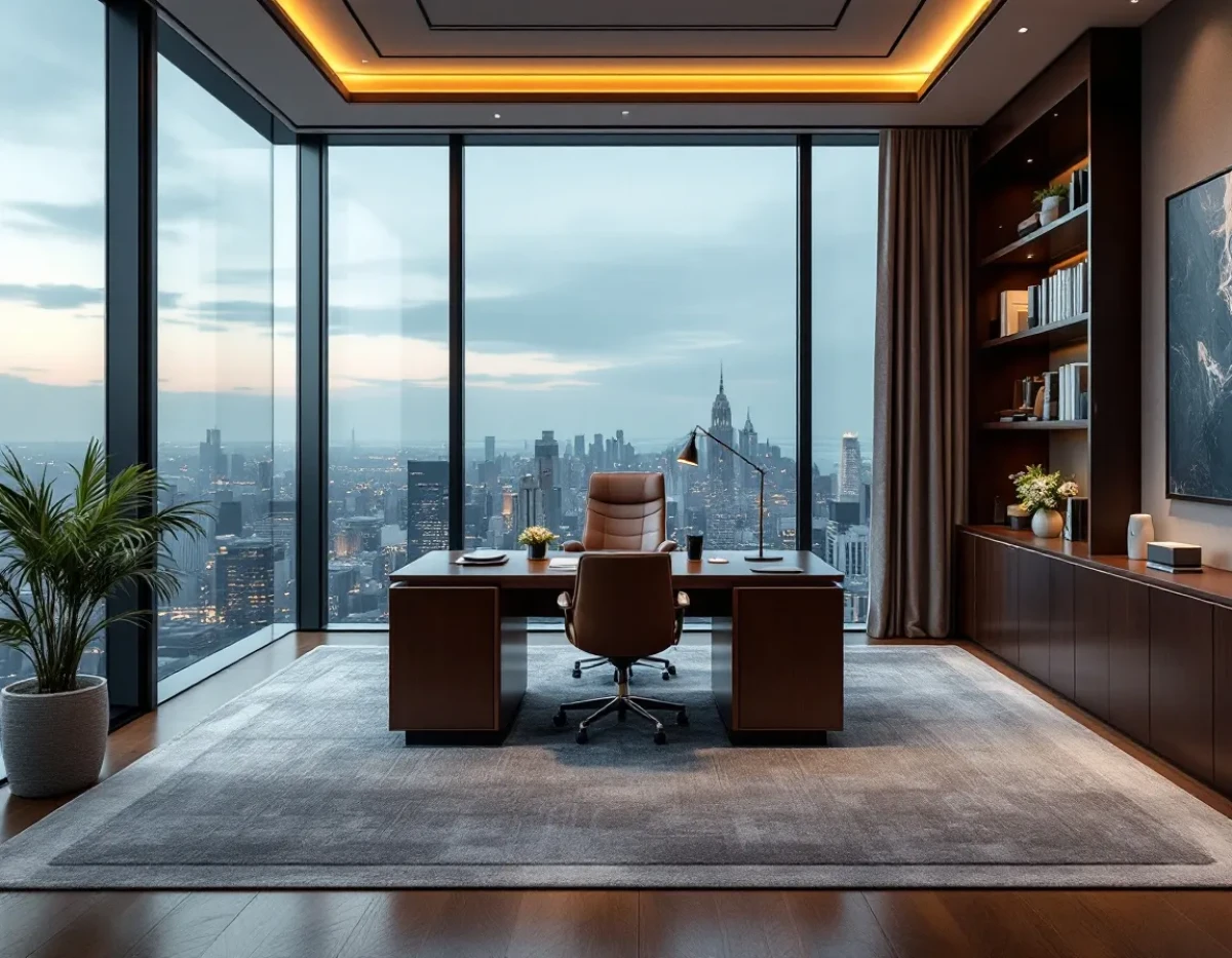 L'Art de Créer un Espace de Direction Confortable et Luxueux