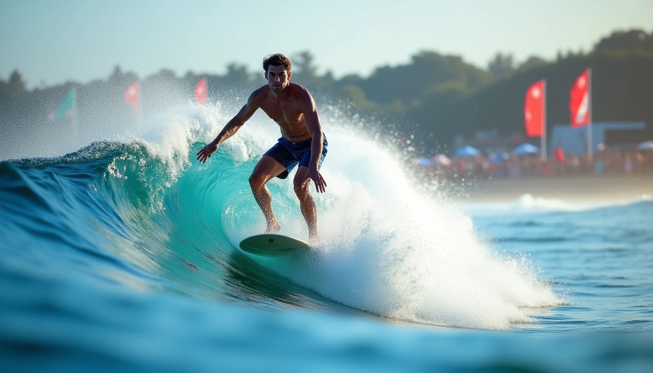 Surf Jeux Olympiques 2026 : opportunités business à saisir