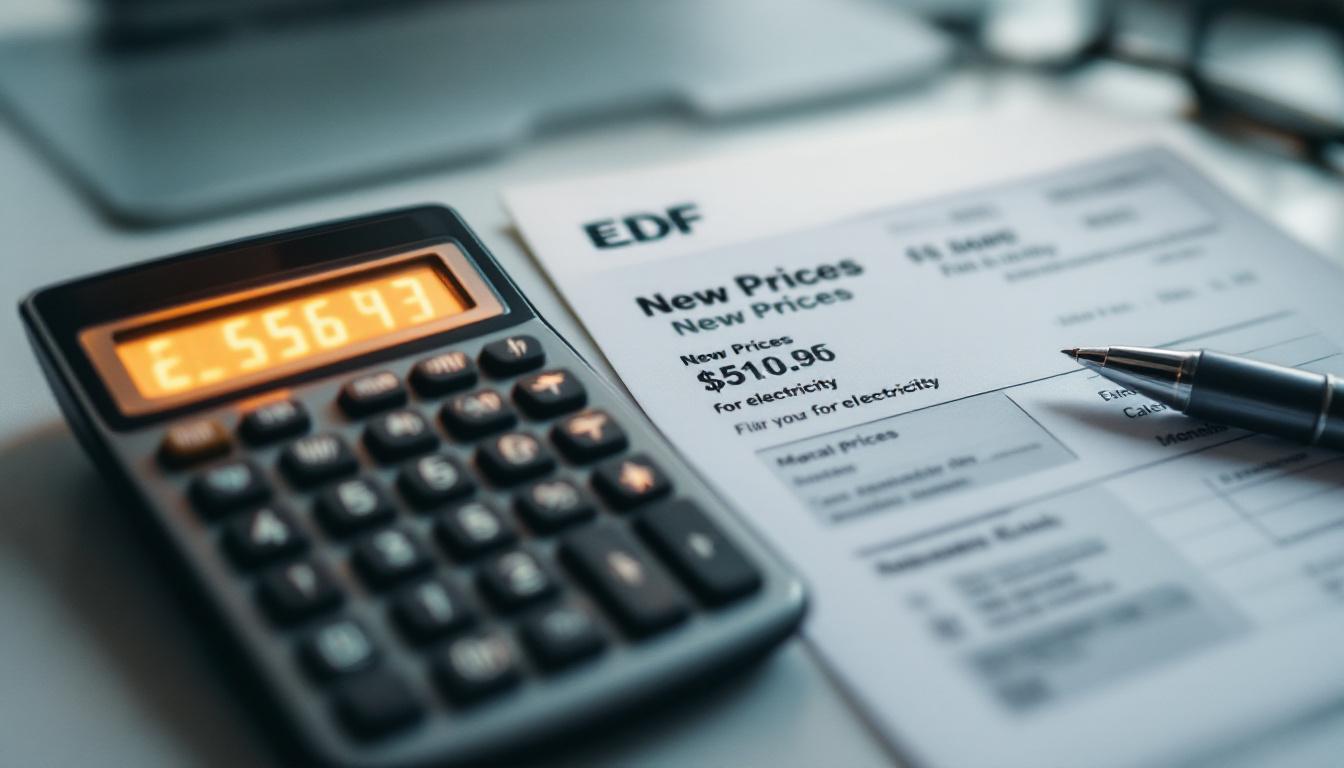 Prix electricité edf augmentation : quel impact sur votre facture